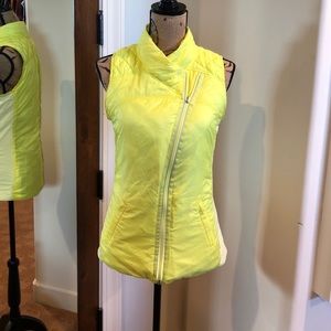 Reversible lulu vest yellow